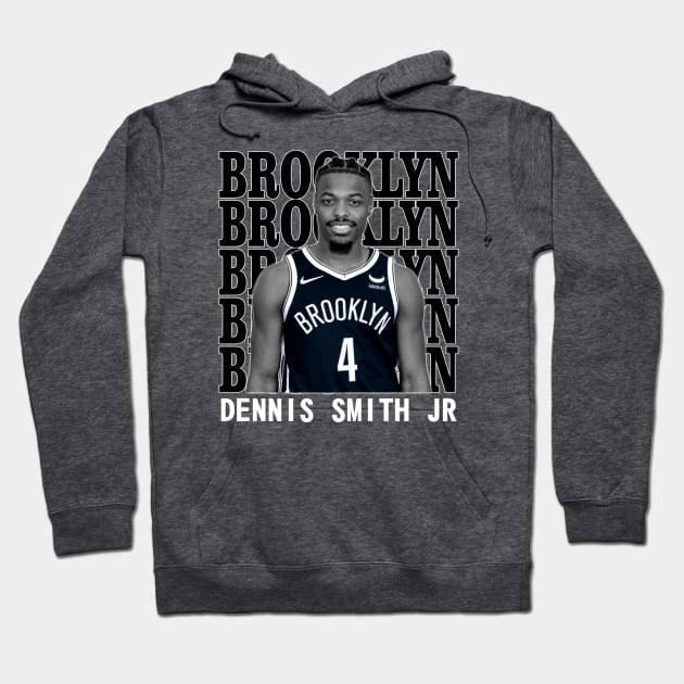 Brooklyn Nets Dennis Smith Jr Hoodie by Thejockandnerd